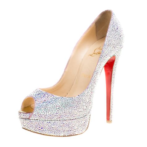 christian louboutin crystal shoes.